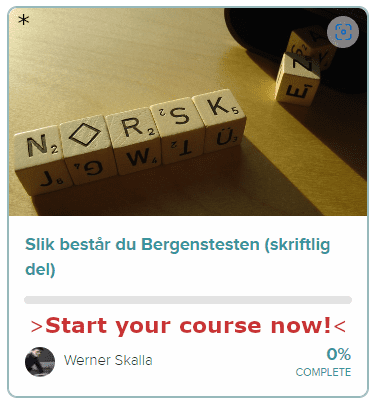 Slik bestar du Bergenstesten