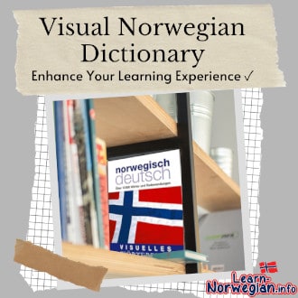 Visual Norwegian Dictionary Header
