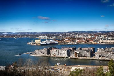 Learn Norwegian with Mondly - View over Oslo