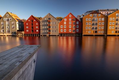 Practicing Norwegian in everyday life - Town in Norway